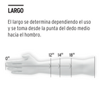 GUANTES ROJOS PARA SOLDADOR, TRUPER 19458 *