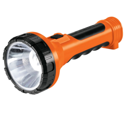 LINTERNA PLÁSTICA 1 LED 200 LM RECARGABLE, TRUPER 19847 *
