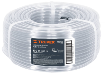 METRO DE MANGUERA DE NIVEL 5/16'', TRUPER 19861 P