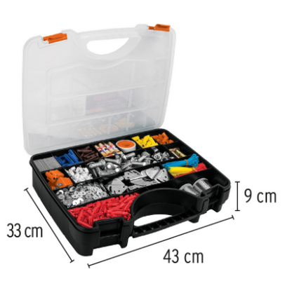 ORGANIZADOR 17'' REFORZADO CON 17 COMPARTIMIENTOS 19939 *