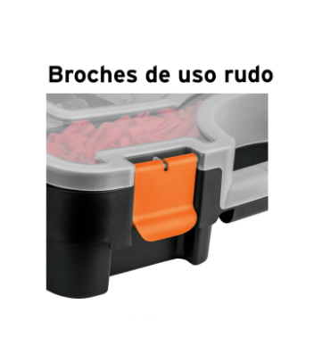 ORGANIZADOR 17'' REFORZADO CON 17 COMPARTIMIENTOS 19939 *