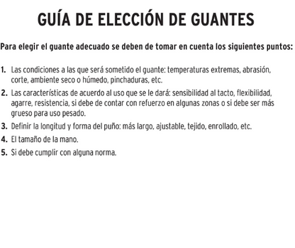 GUANTES DE NYLON RECUBIERTOS DE NITRILO, GRANDES, PRETUL 20028 *