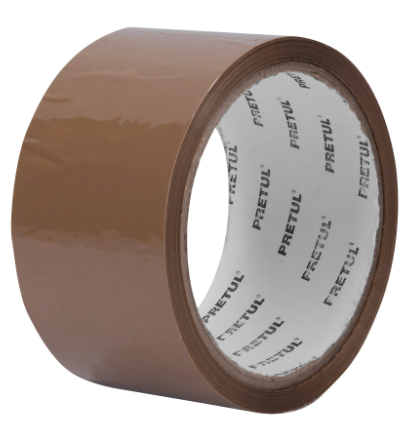 CINTA DE EMPAQUE 48MM X 40M CANELA, PRETUL 20524 N