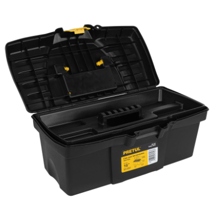 CAJA PLÀSTICA PARA HERRAMIENTAS, 16'' PRETUL 20532 P