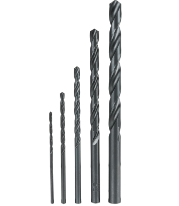 JUEGO DE 5 BROCAS HSS PARA METAL, PRETUL 20703 *