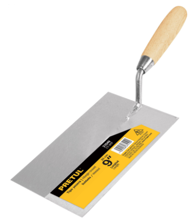 CUCHARA PARA ALBAÑIL 9'' YESERA, PRETUL 21049 N