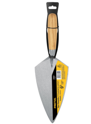 CUCHARA PARA ALBAÑIL 9'' TIPO FILADELFIA, PRETUL 21053 P