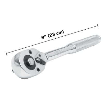 MATRACA CUADRO 1/2'' CABEZA DE PERA LIBERACÍON RÁPIDA, PRETUL 21152 N