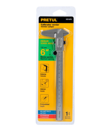 VERNIER DE 6', PRETUL 21455 *