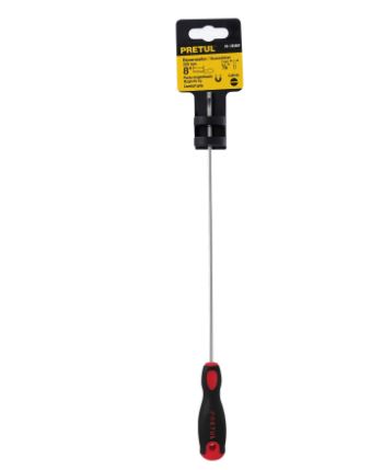 DESARMADOR CABINET 1/8 X 8" MANGO COMFORT GRIP, PRETUL 21488 *