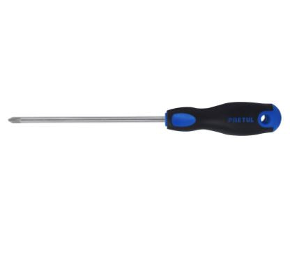 DESARMADOR DE CRUZ 1/4" x 6" MANGO COMFORT GRIP, PRETUL 21499 *