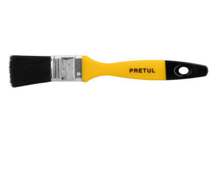 BROCHA, MANGO PLASTICO 1'' PRETUL 21524 *