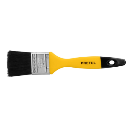 BROCHA, MANGO DE PLÁSTICO, 1-1/2'', PRETUL 21525 P