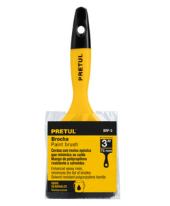 BROCHA, MANGO DE PLÁSTICO 3'', PRETUL 21528 P