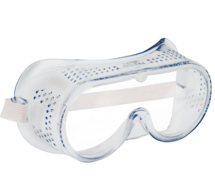 GOGGLES DE SEGURIDAD CON VENTILACIÒN DIRECTA, PRETUL 21538 *