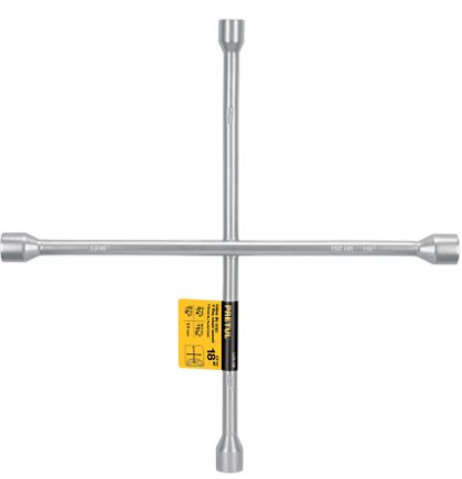 LLAVE DE CRUZ PARA AUTO, 18'', PRETUL 21801 P