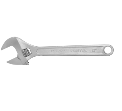 LLAVE AJUSTABLE (PERICO) 8'' CROMODA, PRETUL 21817 *