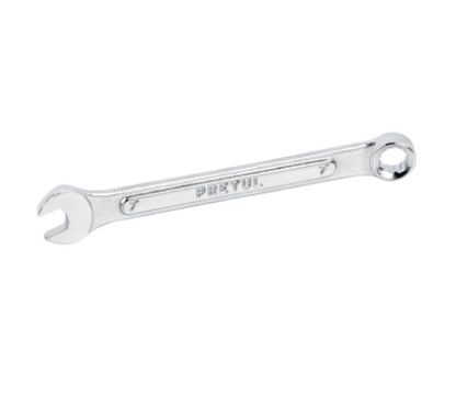 LLAVE COMBINADA 7MM X 110MM DE LARGO, PRETUL