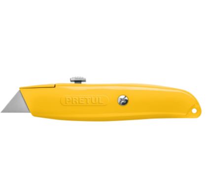 NAVAJA RETRÁCTIL 6'' CUERPO DE ALUMINIO, PRETUL 22400 P