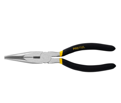 PINZA DE PUNTA Y CORTE 8'', PRETUL 22627 P