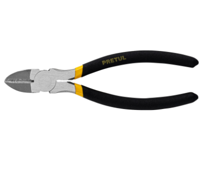 PINZA DE CORTE DIAGONAL 8'' MANGO DE VINIL, PRETUL 22639 P