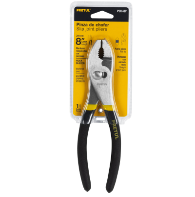 PINZA DE CHOFER 8'', PRETUL 22654 *