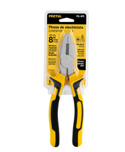 Cargar imagen en el visor de la galería, PINZA PARA ELECTRICISTA 8&#39;&#39; MANGO COMFORT GRIP, PRETUL 22674 N
