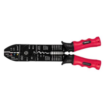 PINZA9'' PELA CABLES 18 A 10 AWG, PRETUL 22710 *