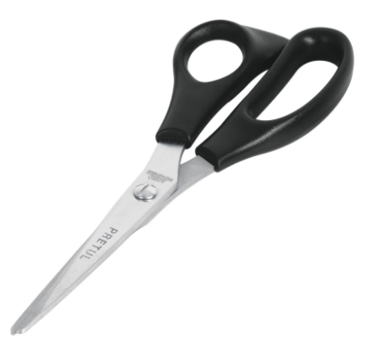 TIJERA PARA CASA Y OFICINA 7'', PRETUL 23186 *