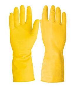 GUANTES DE LÁTEX PARA LIMPIEZA, GRANDES, PRETUL 23261 P