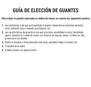 GUANTES DE CARNAZA, CORTOS, PRETUL 23262 P