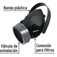 Cargar imagen en el visor de la galería, RESPIRADOR SIN CARTUCHO, 1 FILTRO, PRETUL 23390 *
