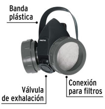 Cargar imagen en el visor de la galería, RESPIRADOR SIN CARTUCHO, 2 FILTROS, PRETUL 23391 P
