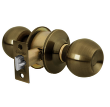 Cargar imagen en el visor de la galería, CERRADURA POMO, LA,ENTRADA, CILÌNDRICA, HERMEX BASIC 23561 P
