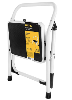 ESCALERA TUBULAR PLEGABLE 1 PELDAÑO PRETUL 24117 P