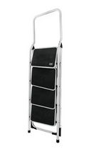 Cargar imagen en el visor de la galería, ESCALERA TUBULAR PLEGABLE 4 PELDAÑOS PRETUL 24122 *
