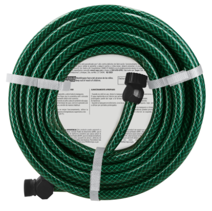 MANGUERA 10MX1/2'' REFORZADA 3 CAPAS, PRETUL 25016 *