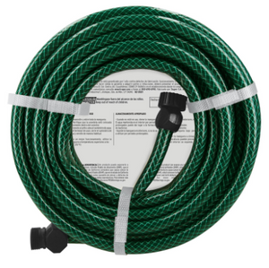 MANGUERA 10MX1/2'' REFORZADA 3 CAPAS, PRETUL 25016 *