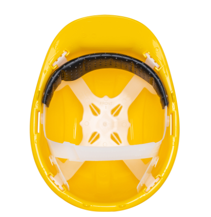 CASCO DE SEGURIDAD, AJUSTE DE INTERVALOS, AMARILLO, PRETUL 25037 *