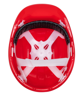 CASCO DE SEGURIDAD, AJUSTE DE INTERVLOS, ROJO, PRETUL 25044 N
