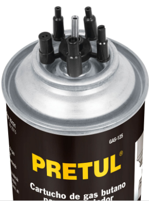 LATA DE GAS PARA ENCENDEDOR 125g 25131 *