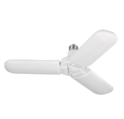LÀMPARA LED 24W TIPO VENTILADOR, 3 ASPAS AJUSTABLES, VOLTECK 26123 P