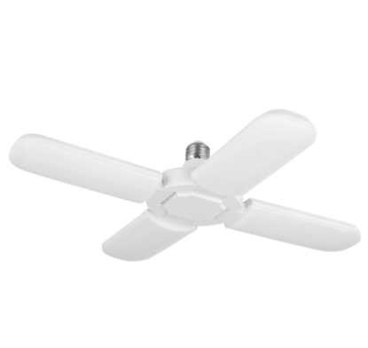 LÀMPARA LED 32W TIPO VENTILADOR, 4 ASPAS AJUSTABLES, VOLTECK 26124 N
