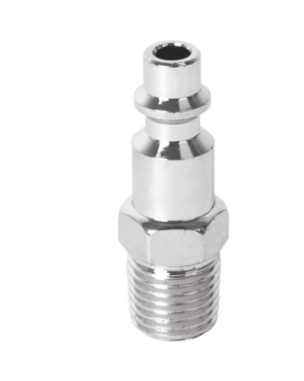 CONECTOR RÁPIDO, TIPO M, CUERDA 1/4 NTP, MACHO PRETUL 27023 *