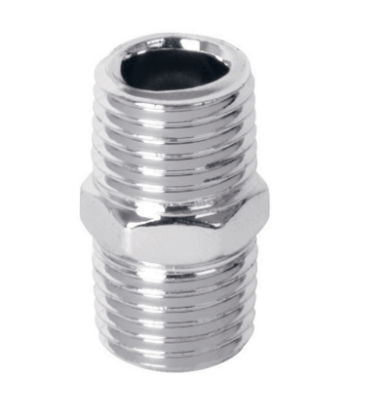 NIPLE ACERO, ACERO CUERDA 1/4 NPT, PRETUL