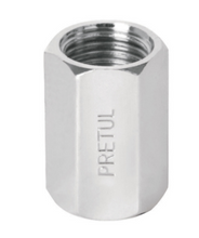 Cargar imagen en el visor de la galería, COPLE ACERO, CUERDA 1/4 NPT, PRETUL 27027 N
