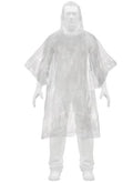 PONCHO O CAPAMANGA DESECHABLE DE POLIETILENO, PRETUL 27089 N