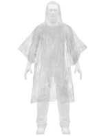 PONCHO O CAPAMANGA DESECHABLE DE POLIETILENO, PRETUL 27089 N