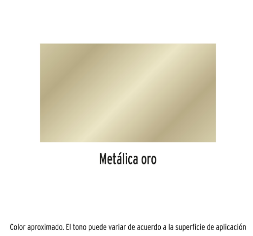 PINTURA EN AEROSOL, METÁLICA ORO, PRETUL 27180 *
