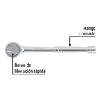 MATRACA CUADRO 3/8'' LIBERACIÓN RÁPIDA CABEZA REDONDA, PRETUL 27352 *